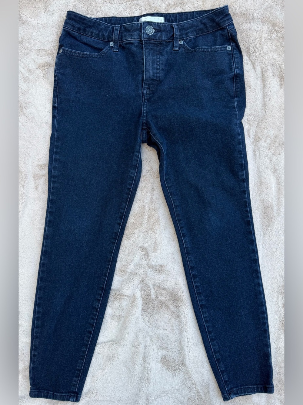 LC Lauren Conrad Navy Skinny Stretch Jeans